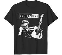 TENDERNESS Maisy Chrissie Hynde Pretenders T Shirt Unisex Short Sleeve T Shirt Black L