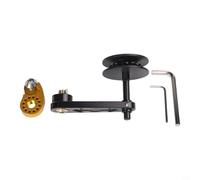 Tendicatena a velocità singola con puleggia 11T per modifica della bicicletta a velocità variabile e regolazione della coppia (argento)