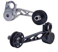 Tendicatena in lega per deragliatore posteriore Brompton 8T nylon | Ruota guida in nylon 8T, riduce il rumore di attrito, corpo in lega di alluminio, design a vite, adatto per telai Brompton