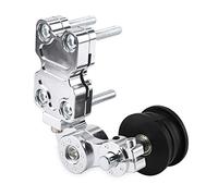 Tendicatena per motocicletta Tendicatena in alluminio Bullone sul rullo Lunghezza del collegamento del motociclo Regolatore automatico del tenditore della catena modificato(Argento)