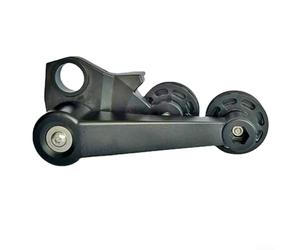 Tendicatena pieghevole in nylon rinforzato per telai Brompton, supporta velocità esterna 1/2/3 e ingranaggi interni a 3 velocità, ruota guida 10T per spostamenti fluidi, peso 120,5 g