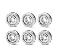 Tendicinghia 1/5/20/100 Pezzi Cuscinetti a Gola a U U604ZZ Ruota 4x13x4mm per Stampante 3D Pulegge per Cinghia Folle Guida 604UU Parti dell'estrusore