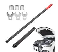Tendicinghia a serpentina, 8 pezzi, kit di riparazione automobilistico, strumento di rimozione della cinghia, set di prese resistenti, kit di installazione universale per cintura, accessori per