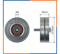 Tendicinghia accessoria per CITROEN | 500346226, FI9120, 37867