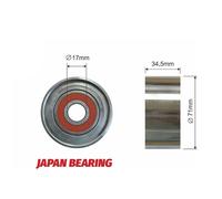 Tendicinghia Braccio di Serraggio Rullo per Mazda 3 5 6 Cx-7 2.0d/2.2d