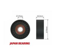 Tendicinghia Braccio di Serraggio Rullo per Volvo C70 I S40 S60 S70 S80 V40 V70