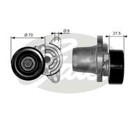 Tendicinghia Cinghia Poly V Gates T38454 Drivealign® per Hyundai Kia
