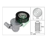 Tendicinghia multirighe 534 0705 10 INA per FORD MONDEO V Hatchback S-MAX