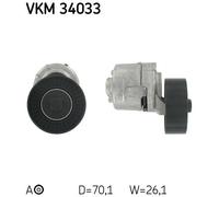 Tendicinghia, Cinghia Poly-V centro Dx per FORD MAZDA 121 ESCORT FIESTA KA