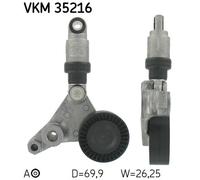 Tendicinghia, Cinghia Poly-V centro Sx per OPEL RENAULT SAAB VAUXHALL 9-5 ESPACE