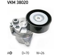 Tendicinghia, Cinghia Poly-V Dx in basso per JEEP MERCEDES-BENZ CLASSE