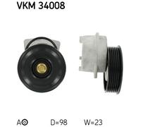 Tendicinghia, Cinghia Poly-V Dx per FORD MAZDA 121 FIESTA PUMA