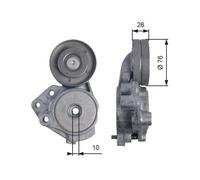 Tendicinghia Cinghia Poly V Gates T39173 Drivealign™ per Audi Seat Skoda VW
