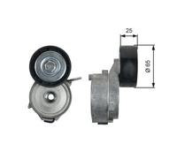 Tendicinghia Cinghia Poly V Gates T39211 Drivealign™ per Citroën Jaguar Peugeot