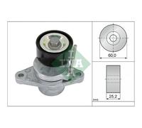 Tendicinghia Cinghia Poly V Ina 534 0474 10 per Lada Nissan Renault Dacia