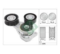 Tendicinghia Cinghia Poly V Schaeffler Ina 534 0309 10 per Ford