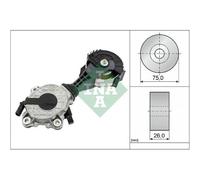 Tendicinghia Cinghia Poly V Schaeffler Ina 534 0425 10 per Bmw Citroën Opel Mini