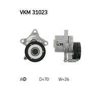 Tendicinghia Cinghia Poly V Skf VKM 31023 per Audi Seat Skoda VW Superiore