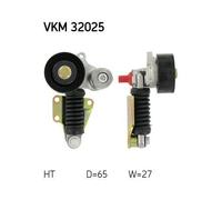 Tendicinghia Cinghia Poly V Skf VKM 32025 per Alfa Romeo Fiat Lancia Sx In Basso