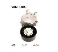 Tendicinghia Cinghia Poly V Skf VKM 33043 per Citroën Ford Mazda Mitsubishi Mini