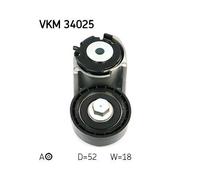 Tendicinghia Cinghia Poly V Skf VKM 34025 per Ford Jaguar