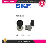 Tendicinghia, Cinghia Poly-V SKF VKM36055 per NISSAN RENAULT
