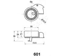 Japanparts Cuscinetto Distribuzione Be-601