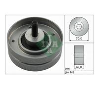 INA 532 0524 10 Galoppino guidacinghia cinghia Poly-V Galoppino Cuscinetto cinghia servizi Galoppino cinghia