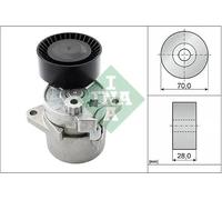 533 0017 10 INA Tendicinghia, Cinghia Poly-V per DODGE,JEEP,MERCEDES-BENZ