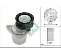 INA 534 0128 20 Braccio tenditore, Cinghia Poly-V