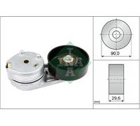 Schaeffler INA Tendicinghia 534 0358 10 Braccio tenditore Cinghia Poly-V per Land Rover Discovery IV