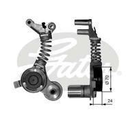 Tendicinghia multirighe T38406 GATES per AUDI A4 B6 Cabriolet A4 B6 A4 B7 A6 C6