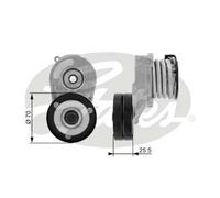 GATES T38432 Rullo tenditore cinghia Poly-V