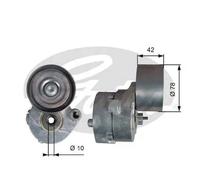 Tendicinghia multirighe T38560 GATES per MERCEDES-BENZ VARIO Furgone LK/LN2 AXOR