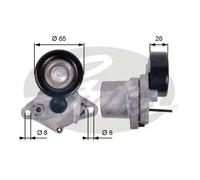 Tendicinghia multirighe T39123 GATES per KIA HYUNDAI