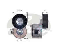 GATES T39137 Tenditore cinghia servizi