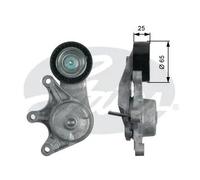 Tendicinghia multirighe T39191 GATES per BMW 5 5 Touring X1 X3 2 Coupé 1 4 Coupé