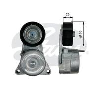 GATES T39194 Tendicinghia, Cinghia Poly-V per MERCEDES-BENZ