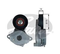 Gates Rullo tenditore cinghia Poly-V T39355 per Toyota e Subaru