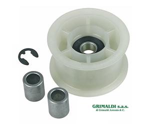 TENDICINGHIA PULEGGIA RULLO ASCIUGATRICE WHIRLPOOL 484000008521 ORIGINALE