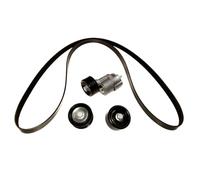 Tendicinghia Puleggia tenditrice della cinghia trapezoidale a serpentina per climatizzatore per Hyundai riparazione(A Set 4 Pcs)