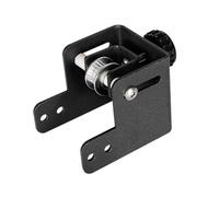 Tendicinghia sincrono in lega di alluminio per 3 e per aggiornamenti CR-10, dispositivo per raddrizzare l'allungamento dell'asse X/Y, nero (2020X)