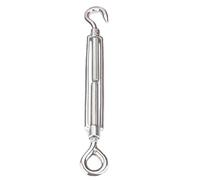 Tendifilo tendifilo per corde, 1 pz M4-M10 304 gancio e occhiello tenditore dispositivo di tensione del cavo metallico tipo OC(M8)