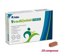 Fidia Farmaceutici TendiJoint FORTE - 20 Compresse, Integratore Alimentare per il Benessere dei Tendini, Senza Glutine e Lattosio