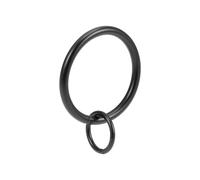 Tendina Metallo Anello 32mm Diam Interno Panneggi Anello Nero 28 Pz