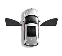 Tendina Parasole Auto per Toyota 4 Runner 2017-2024, Anteriore Posteriore Finestrini Laterali Parasole Pieghevole Anti-UV,2 PCS Front