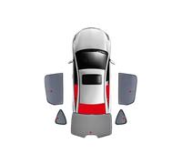 Tendina parasole Auto Per VW Per TOUAREG Per 7P 2010 2011 2012 2013 2014 2015 2016 2017 2018 Auto Parasole Visiera Anteriore Posteriore Parabrezza Telaio Tenda Parasole Auto Finestrini(5PCS Rear Train