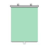 Tendina Parasole Avvolgibile Retrattile Per Auto, Materiale Impermeabile E Robusto, Colore Verde Argentato, Parasole Retrattile Per Finestrino Auto, P-arasole Per Tendine A-, Installazione Facile,