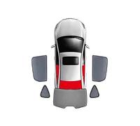Tendina Parasole Magnetica Auto Per Lexus RX RX350 RX450h RX270 2009-2015, Telaio Per Parabrezza Anteriore, Tendina Parasole Per Finestrino Laterale Posteriore Tenda Parasole(Rear 5pcs)