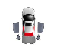 Tendina Parasole Magnetica Auto Per Volvo XC40 XC 40 2018-2022 2023 2024, Parasole Per Parabrezza Anteriore, Finestrino Posteriore Laterale Per Bambini Tenda Parasole(5PCS Rear Train Back)